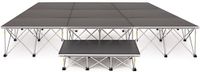 Gear4music 3 m x 3 m Draagbare Podiumset van Gear4music, 40 cm