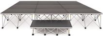 Gear4music 3 m x 3 m Draagbare Podiumset van Gear4music, 40 cm