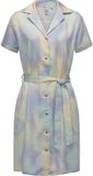 Ragwear Dames zomerjurk Licht Mint Tie-dye XXL