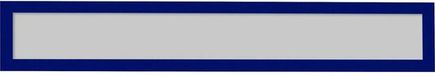 Magnetoplan 1131803 Magnetisch frame Blauw DIN A3 staand, DIN A4 liggend
