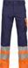 DASSY Hogezichtbaarheidsbroek Marineblauw/Fluo-oranje