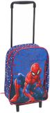 Spider-Man Trolley Rugzak Blauw Polyester 3L Kinderen
