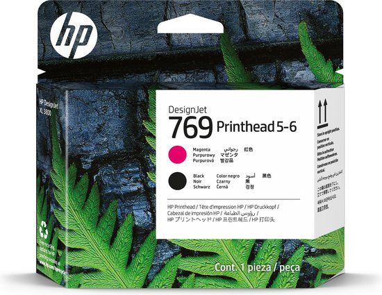 HP 769 magenta/zwarte 5-6 DesignJet printkop