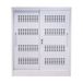 Euroseats schuifdeurkast wit 105 x 90 x 40 cm
