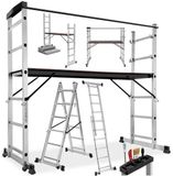 Tectake® 4-in-1 Multifunctionele Ladder