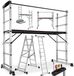Tectake® Échelle multifonctionnelle 4-en-1