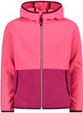 CMP Meisjesjack met capuchon, Polyester, Roos, 3 jaar