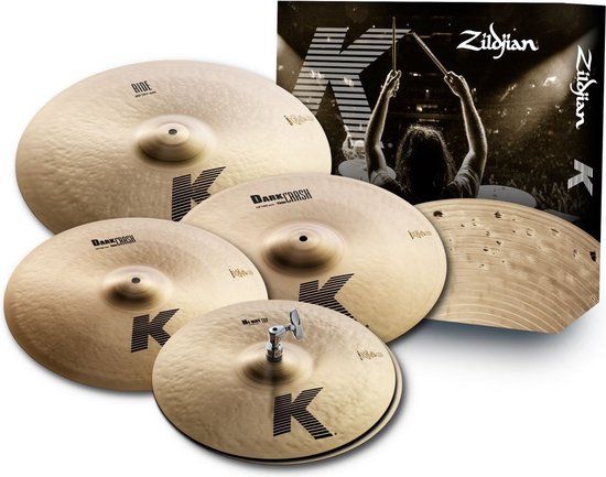 Zildjian K0800 K Family bekkenset 14"HH, 16"C, 18"C, 20"R