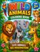 Wild Animals Coloring Book for Kids Ages 3-5