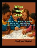 What They Ask: Class-wise MCQs to Build Strong Mathematical Foundations for class 6th and 7th: mathematics MCQ for middle school
