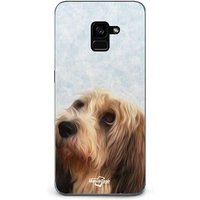 Maniacase Hoesje voor Samsung Galaxy A8 Plus Basset Hound