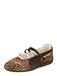 PUMA Ballerina met riempjes 'Speedcat Wild' chocoladebruin / lichtbruin