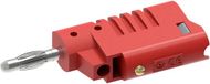 Electro PJP 1080-CD1-R Banaanstekker Stekker, recht Stift-Ø: 4 mm Rood 1 stuk(s)