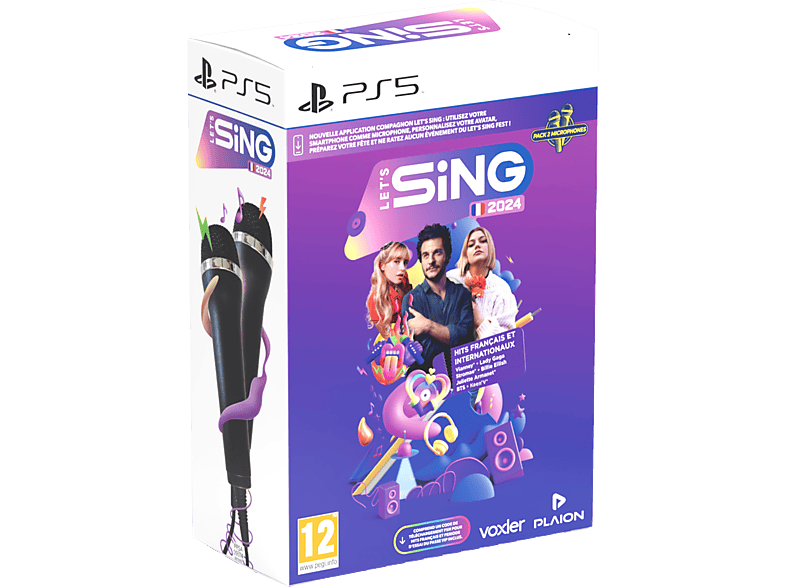 Let's Sing 2024 Hits Français Et Internationaux + 2 Microphones - PS5