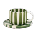 Olsson & Jensen Tasse et soucoupe Monica Vert