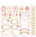Anita & Zijn wereld set 13 papieren scrapbooking collectie eerste communie, 12 x 12 inch, roze