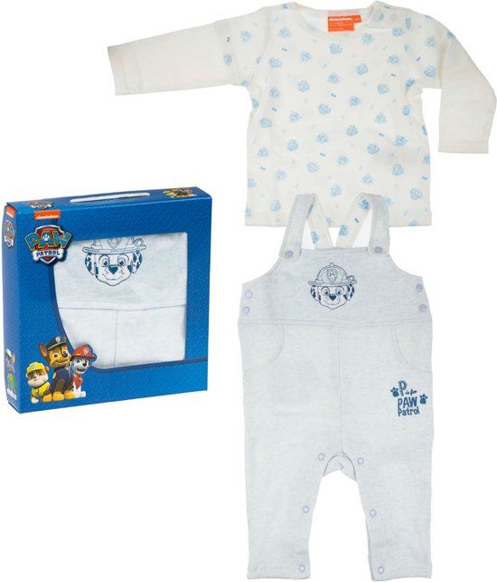 Paw Patrol Baby Set - 2-Piece - Blue - Size 68 (6 Months)