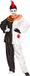 Finidi Pierrot Clown Kostuum pour Adultes - Unisexe - Taille M - Noir/Blanc