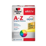 Doppelherz A-Z Retard mit Lutein, 60 comprimés