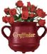 Harry Potter - Chaudron Gryffindor - Pot de fleurs mural