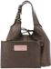 Coccinelle Leren handtas schoudertas C-Easy Crossbody Bag Antique Brass Taupe
