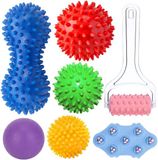 Unyqoos Hedgehog Bal Bal de massage, Set van 3