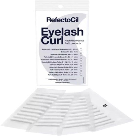 RefectoCil Eyelash Curl Refill Roller - 36pcs