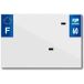Top Plaq PVC nummerplaatstrip met bedrijfsnaam