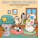 Silly Animal Moments: Cute and Cozy Coloring Book for Adults & Teens | Bold and Easy Animal Adventures for Stress Relief and Relaxation