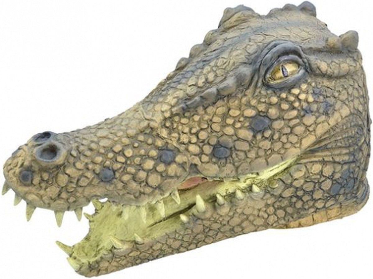 Bristol Novelty Ltd Krokodillen masker voor volwassenen - Rubber - Multi