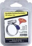 Kash Slangklem 10 - 32 mm Set van 28 stuks