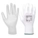 Portwest A120 PU Handschoen Touchscreen Duurzaam Ademend Bouw 13 Gauge PU | Wit, 3XL
