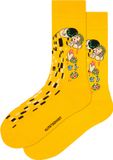 Kunstsokken De kus: Gustav Klimt Sokken Heren 41-46 Biologisch Katoen