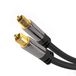 KabelDirekt Optische audiokabel 7,5 m Toslink Zwart