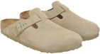 Birkenstock Boston Suède Slippers Senior Beige 36