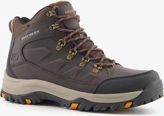 Skechers Relment Daggett leren wandelschoenen Bruin Maat 45