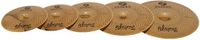 Fazley Low Noise bekkenset 14/16/18/20 inch - incl. bekkentas - Goud