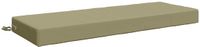 vidaXL Zitkussen SOEST 100% Polyester Lichtgroen 120 x 40 x 10 cm