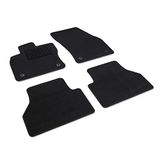 Volkswagen 2K8061404WGK Vloermatten Plus-Kwaliteit Textielvloermatten 4X Stofmatten zwart