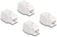 Delock Keystone Module RJ45 jack Cat.6A UTP 4 pieces