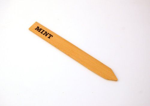 BURGON & BALL GTL/MINT Mint Bedrukt Houten Plant Label