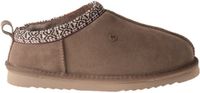 Warmbat Kynuna Suede Tape Dames Sloffen - Mud