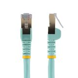 StarTech.com C6ASPAT30AQ netwerkkabel Turkoois 9,1 m Cat6a