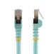 StarTech.com C6ASPAT30AQ netwerkkabel Turkoois 9,1 m Cat6a