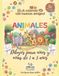 Mi Primer Libro de Colorear Animales: Líneas Gruesas para Pequeños Artistas: Cuaderno de colorear para niños y niñas de 1 a 3 años | Más de 50 dibujos grandes y sencillos para fomentar la motricidad fina y la creatividad.