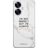 ERT GROUP mobiel telefoonhoesje voor Realme C55 origineel en officieel erkend Babaco patroon Positive vibes 005 optimaal aangepast aan de vorm van de mobiele telefoon, hoesje is gemaakt van TPU