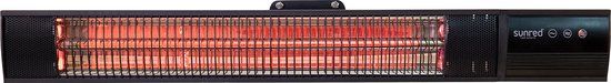 Sunred Royal Diamond Dark Wandheater - 1500W - Zwart