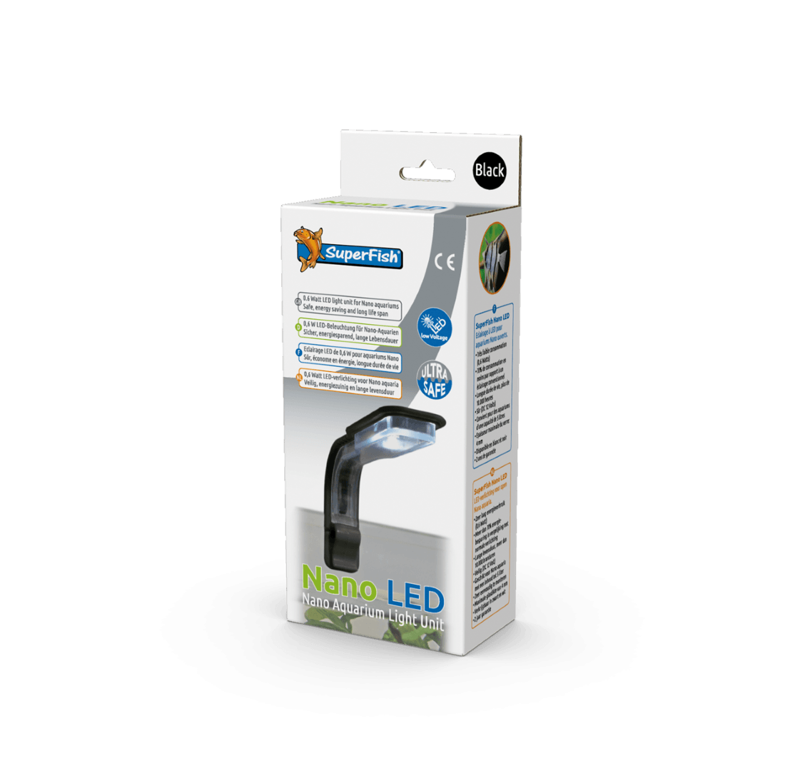 SuperFish nano led zwart