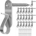 Goodivery ® Robuuste Argent Haken voor Feestverlichting en Decoratie - Set van 20 Stuks