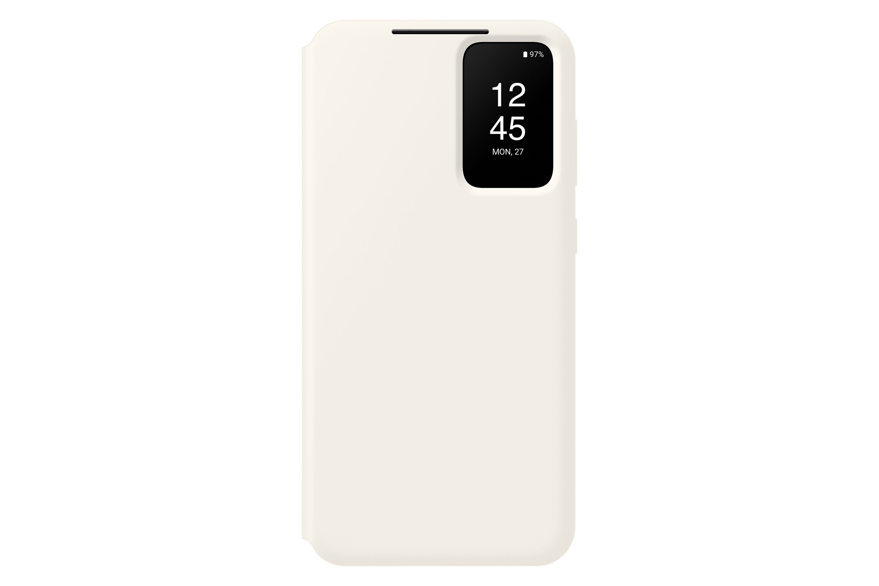 Samsung Smart View Wallet Cover - Galaxy S23+ - Cream